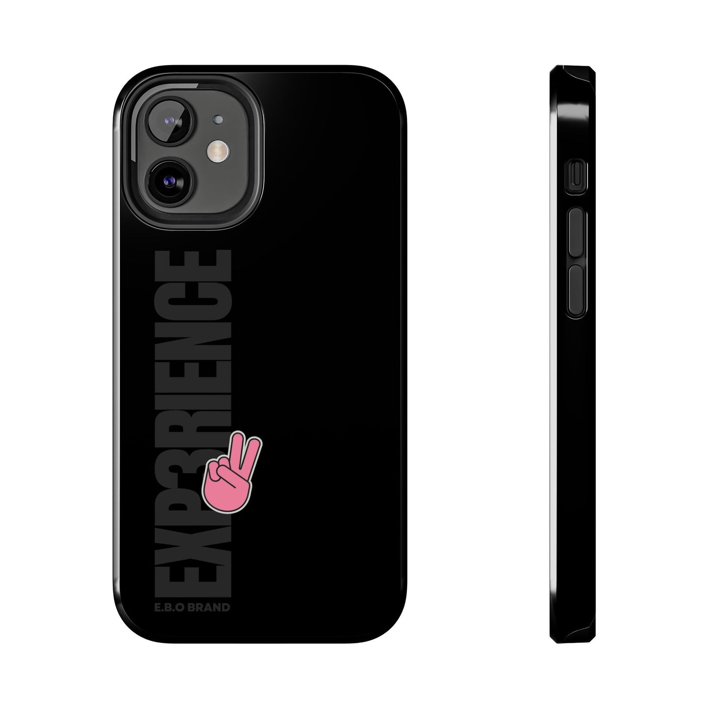 Tough Phone Cases - E B O brand logo Experience Beyond Ordinary, Protective Phone Cover, Durable Phone Case,Heavy Duty