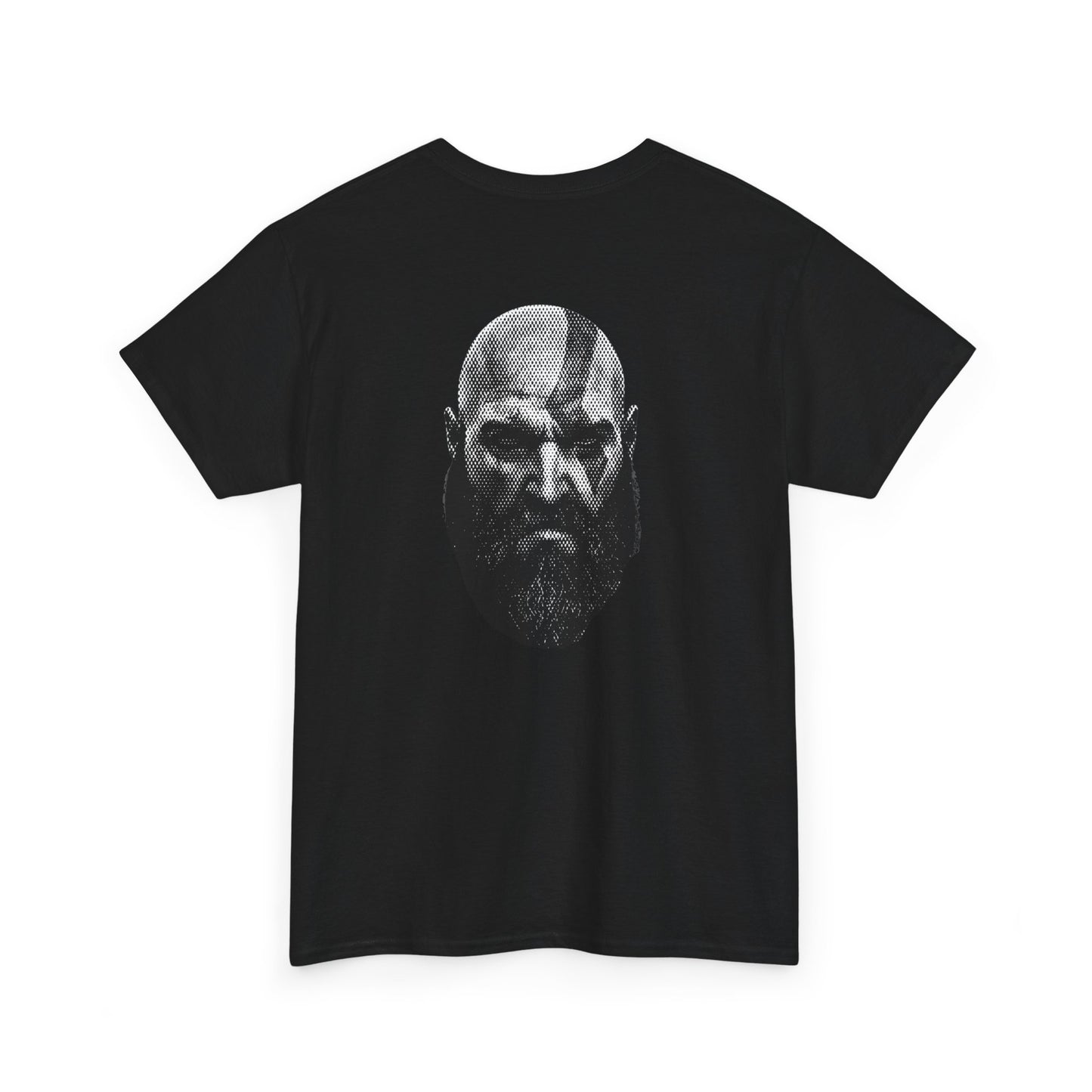 God of War T-Shirt — Kratos Skull Back Graphic Tee