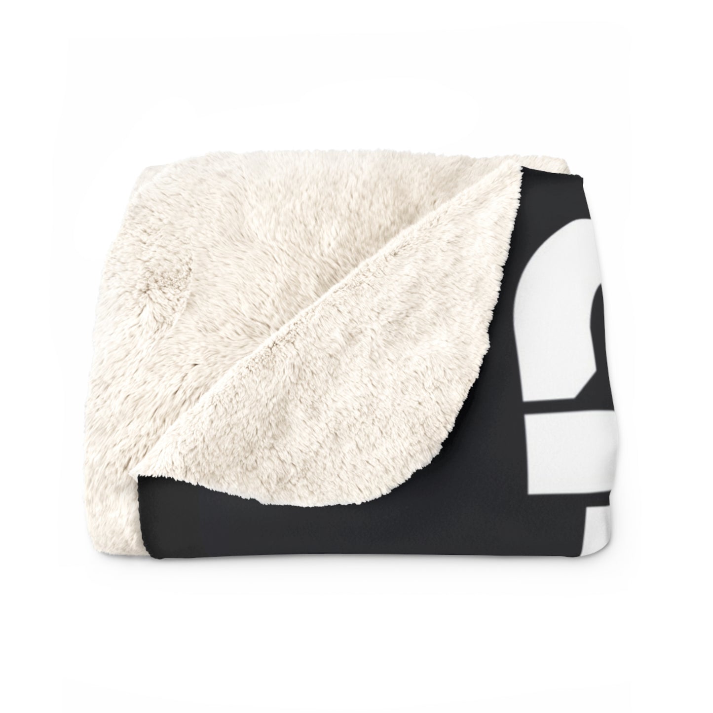 Cyberpunk Sherpa Fleece Blanket - Arasaka Design