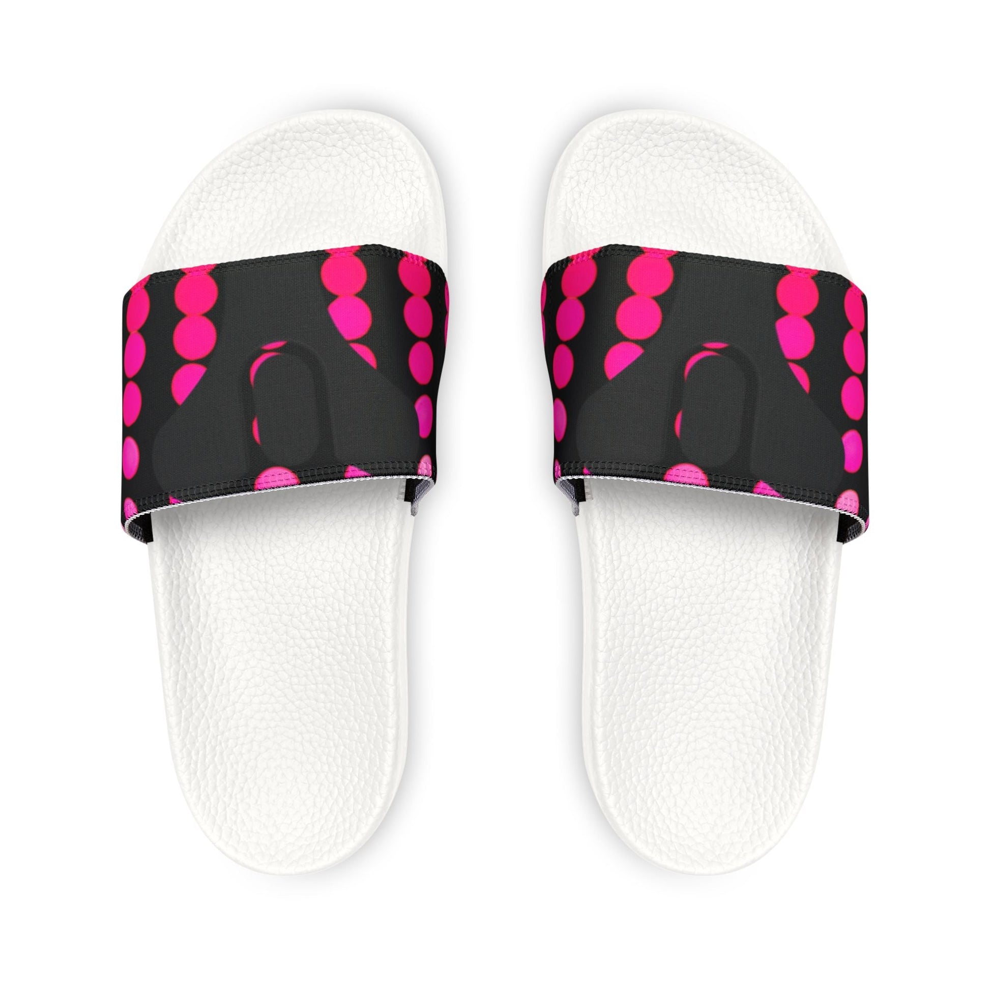 Men's Slide Sandals - Guardian Custom Slide Sandals With Durable PU Outsole White Apparel