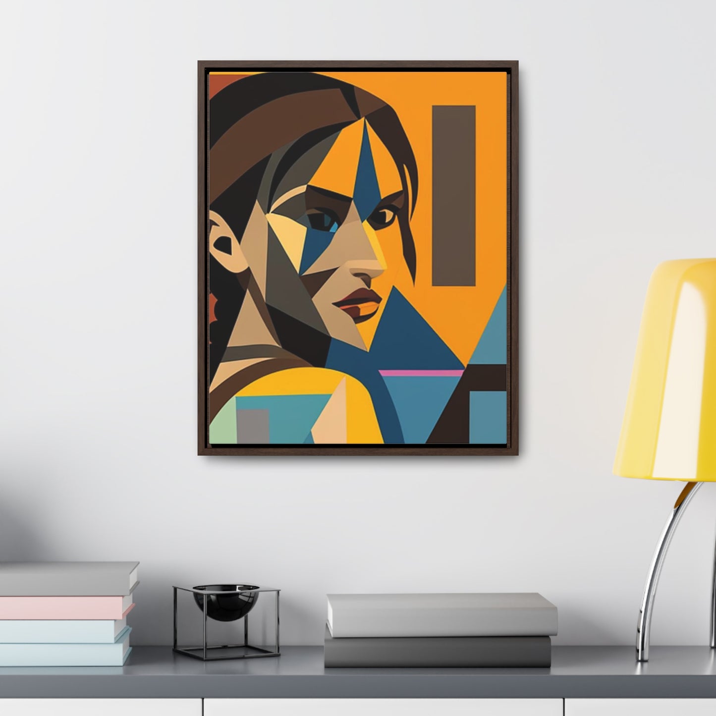 Gallery Canvas Wrap - Tomb Raider Lara Croft Vertical Frame