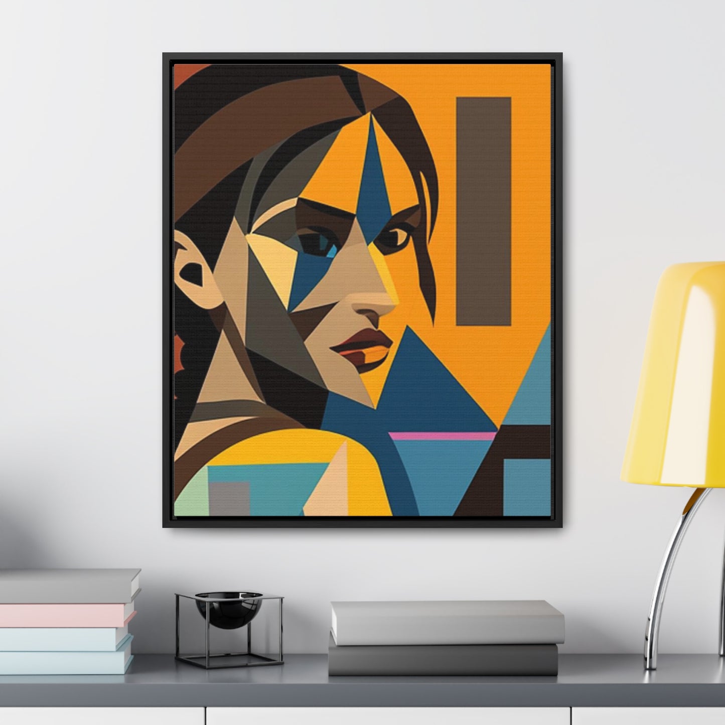 Gallery Canvas Wrap - Tomb Raider Lara Croft Vertical Frame