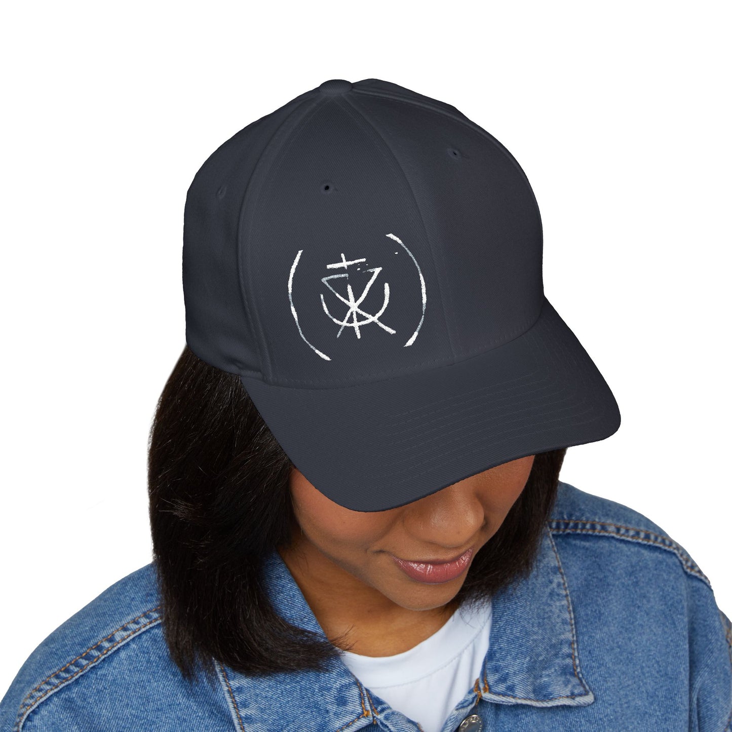 Embroidered Closed-Back Cap | Trendy Dad Hat, Fashion Accessory, Gift for Guardians, Casual Style, Hats