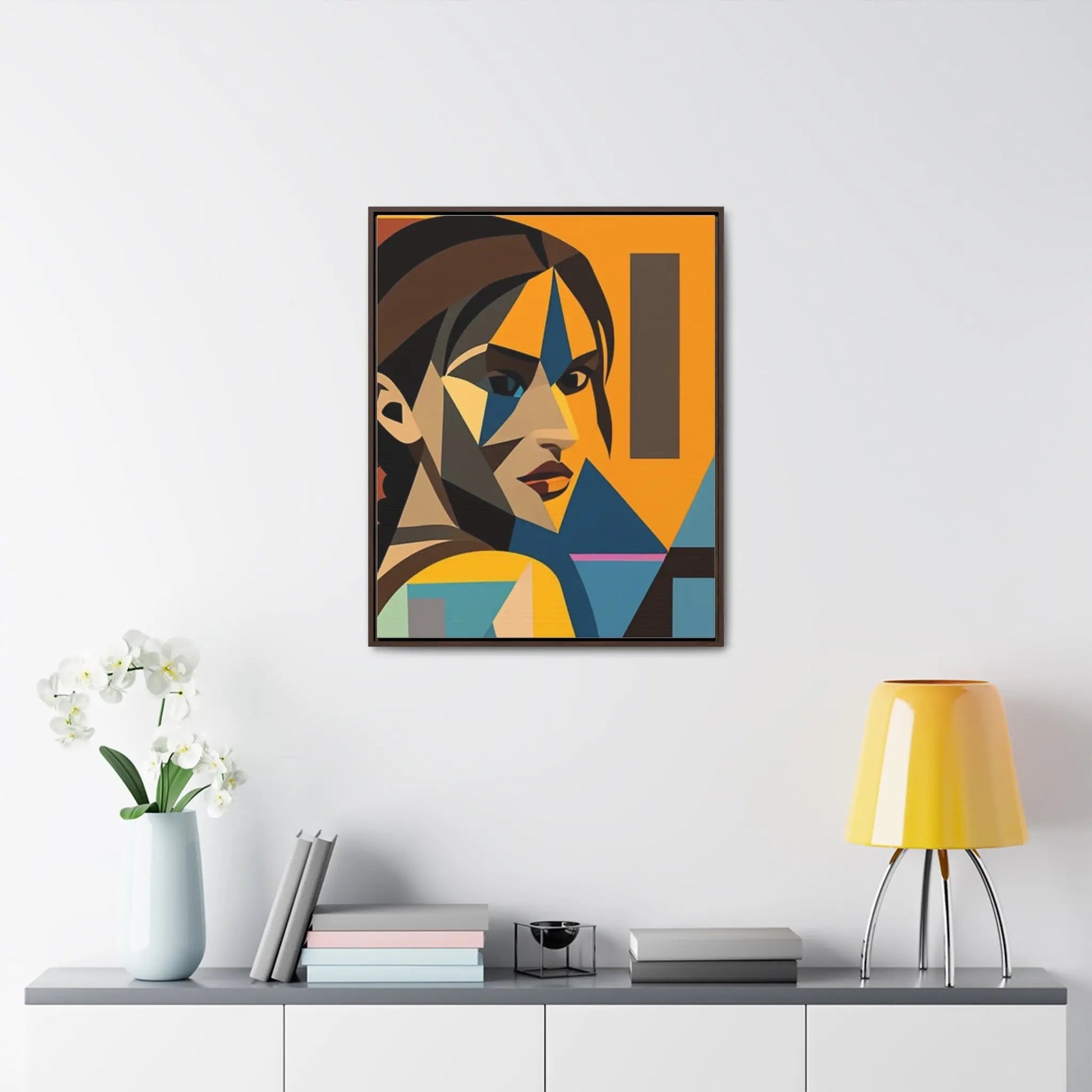 Tomb Raider Gallery Canvas Wraps, Vertical Frame