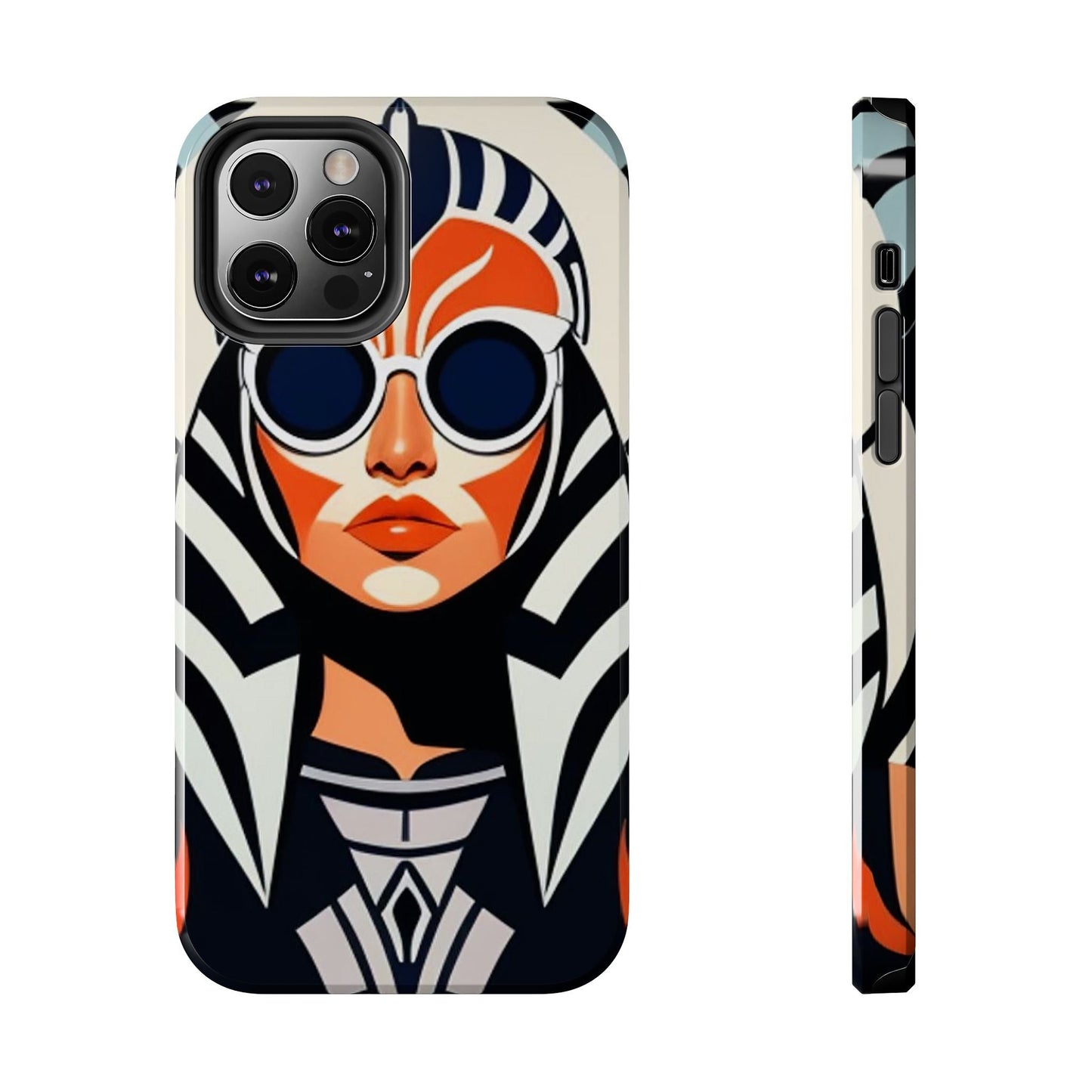 Ahsoka Tano Inspired Tough Phone Case - Star Wars Phone Case, Cute Phone Cover, Custom Phone Protector, Designer Phone Case, Personalized