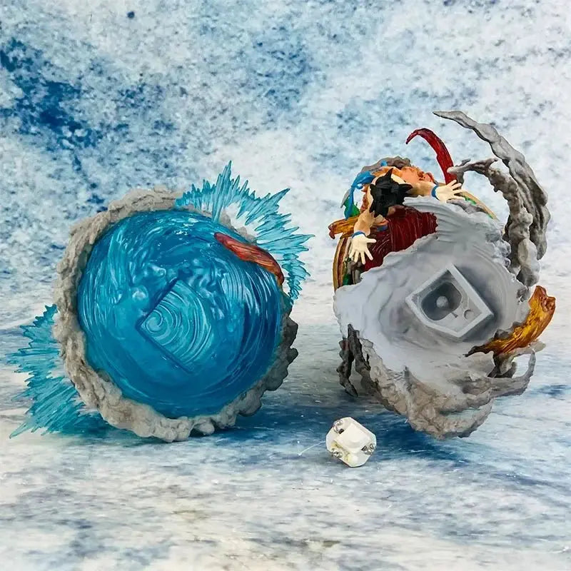 25cm Son Goku Dragon Ball Anime Figure - Luminous Super Genki Bomb Gk Figurine Pvc Statue Model Doll Collectible Gift - Gapo Goods - Toys & Games
