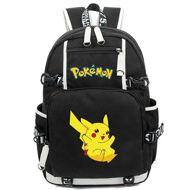 3 - Piece Set Anime Pokémon Pikachu Uzumaki Backpack - Gapo Goods -