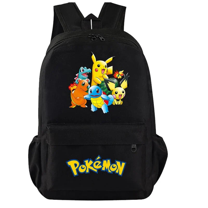 Anime Backpack Set – Durable 3-Piece Pokémon Pikachu & Uzumaki Combo Bag 0541333 Backpack