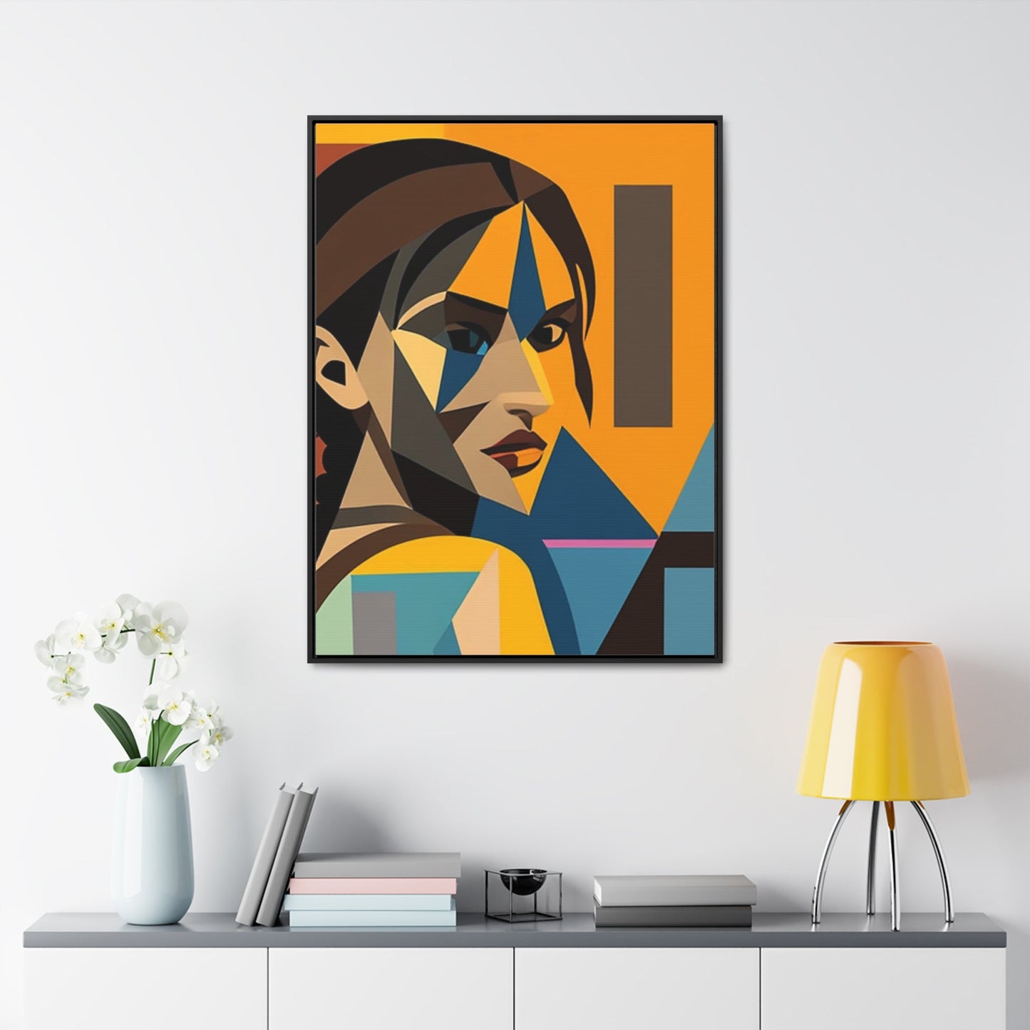 Gallery Canvas Wrap - Tomb Raider Lara Croft Vertical Frame