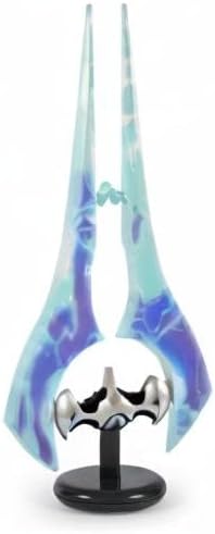 Ukonic Halo Light-Up Covenant Energy Sword Collectible Desktop Lamp with LED Light | Video Game-Themed Room Essentials | Bedside Table Lamp, Home Decor Accessories | 14 Inches Tall