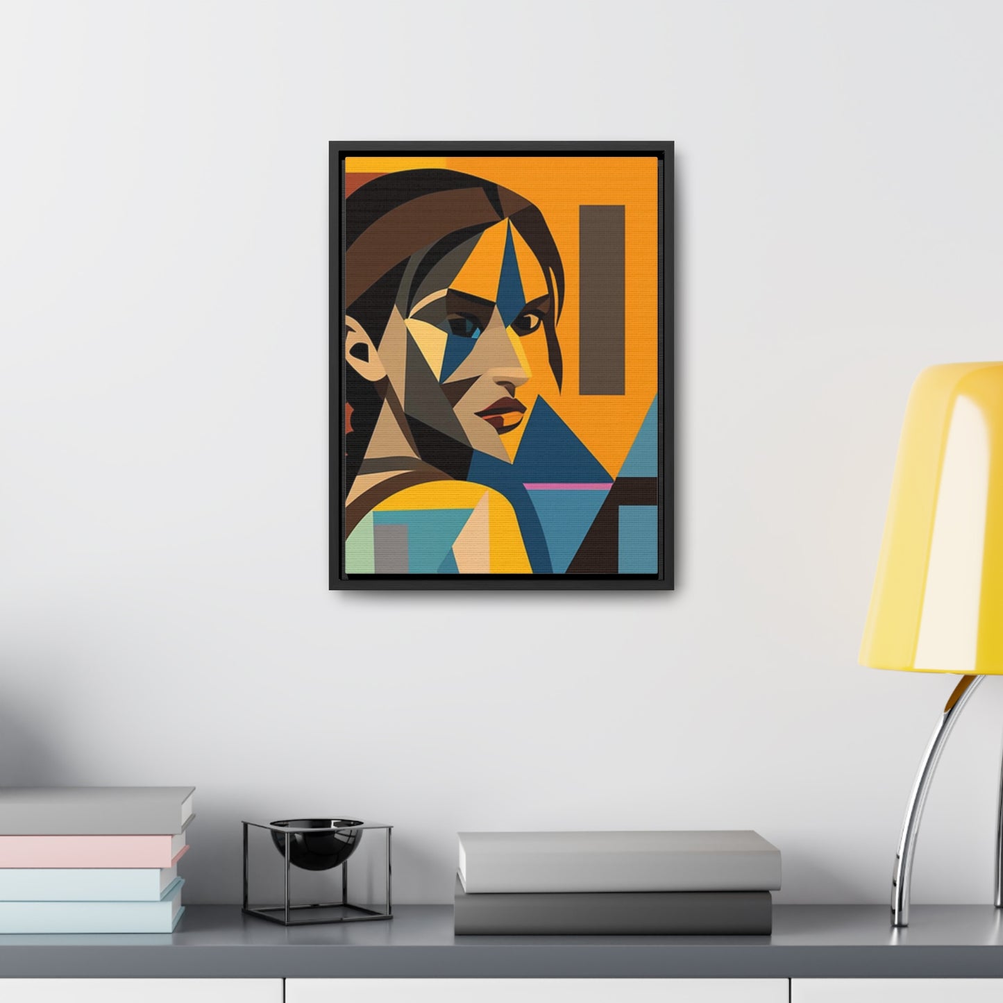 Gallery Canvas Wrap - Tomb Raider Lara Croft Vertical Frame