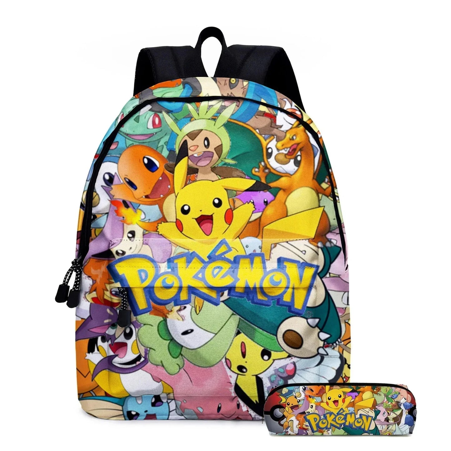 3PC - Set Pikachu Pokémon Backpack - Gapo Goods -