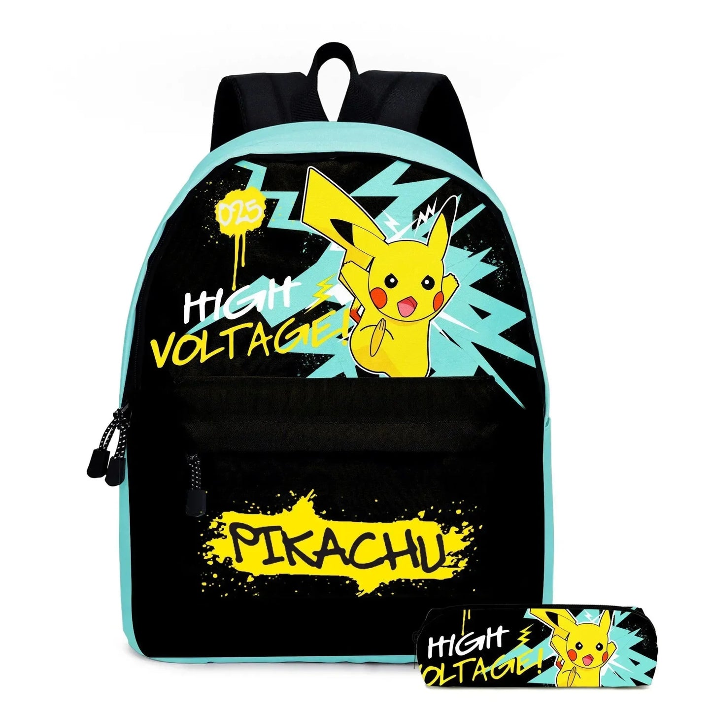 3PC - Set Pikachu Pokémon Backpack - Gapo Goods -