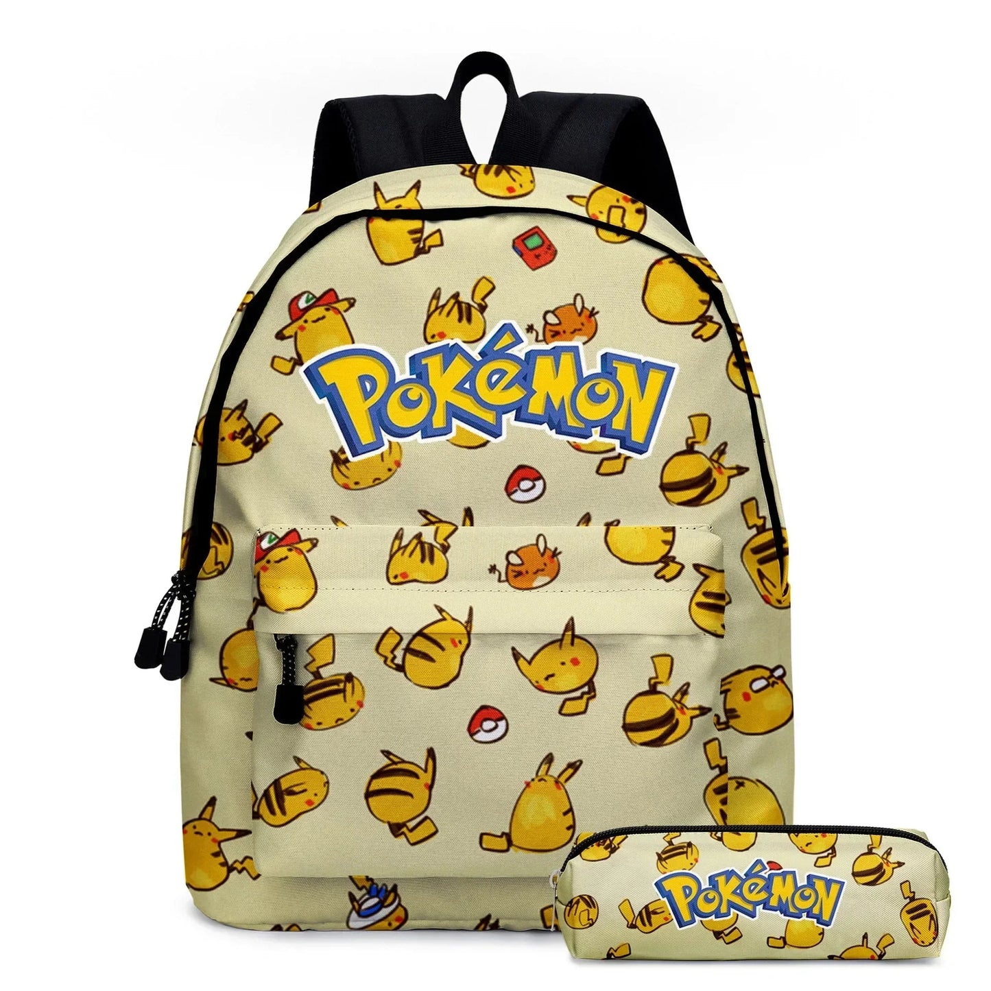 3PC - Set Pikachu Pokémon Backpack - Gapo Goods -
