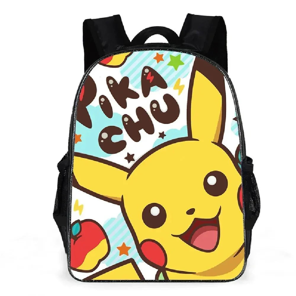 3PC - Set Pikachu Pokémon Backpack - Gapo Goods -