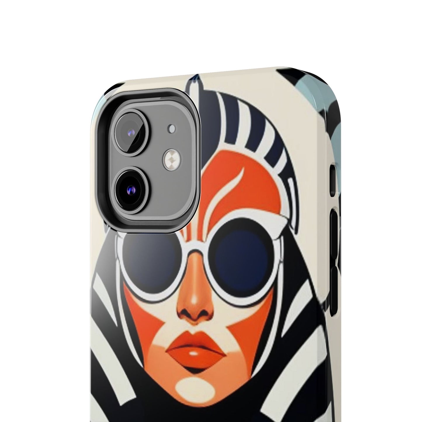 Ahsoka Tano Inspired Tough Phone Case - Star Wars Phone Case, Cute Phone Cover, Custom Phone Protector, Designer Phone Case, Personalized
