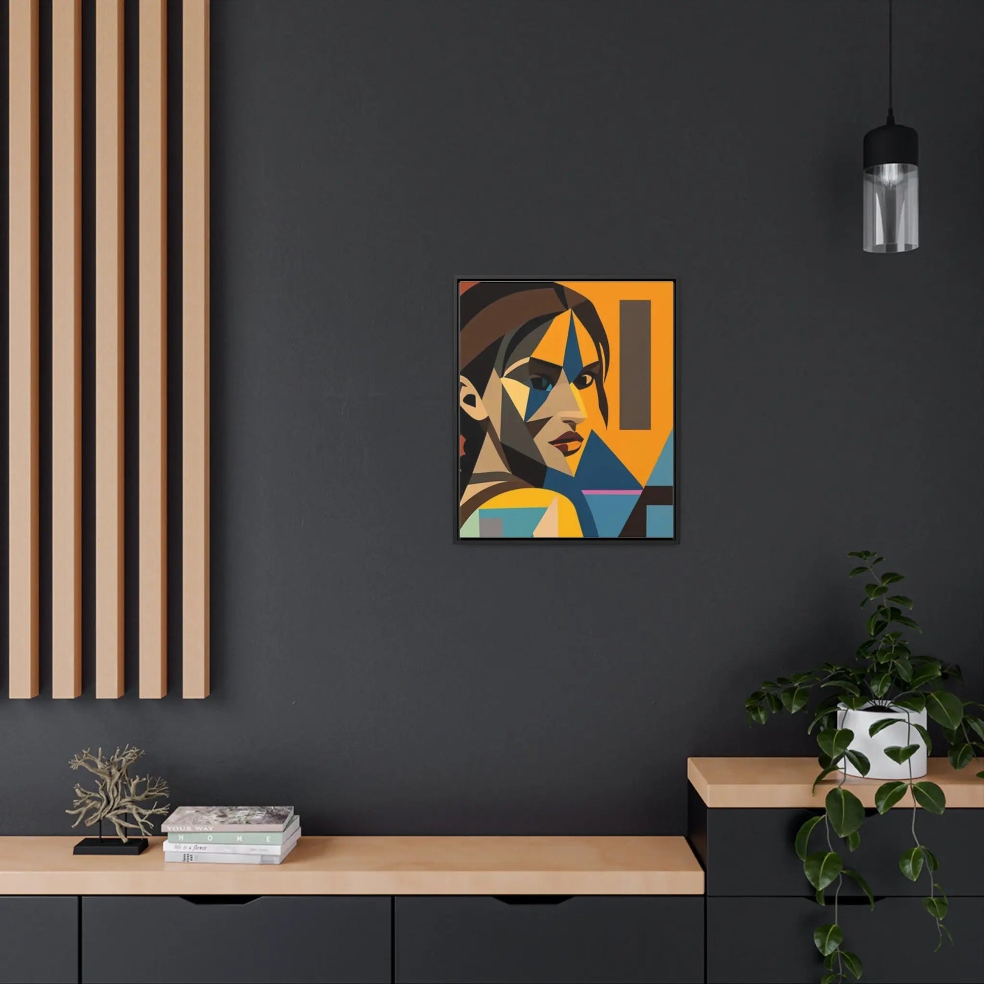 Tomb Raider Gallery Canvas Wraps, Vertical Frame