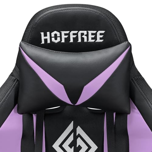 RGB Gaming Chair – Massage Gaming Chair with Bluetooth Speakers, Footrest & LED Lights Gaming Accessories