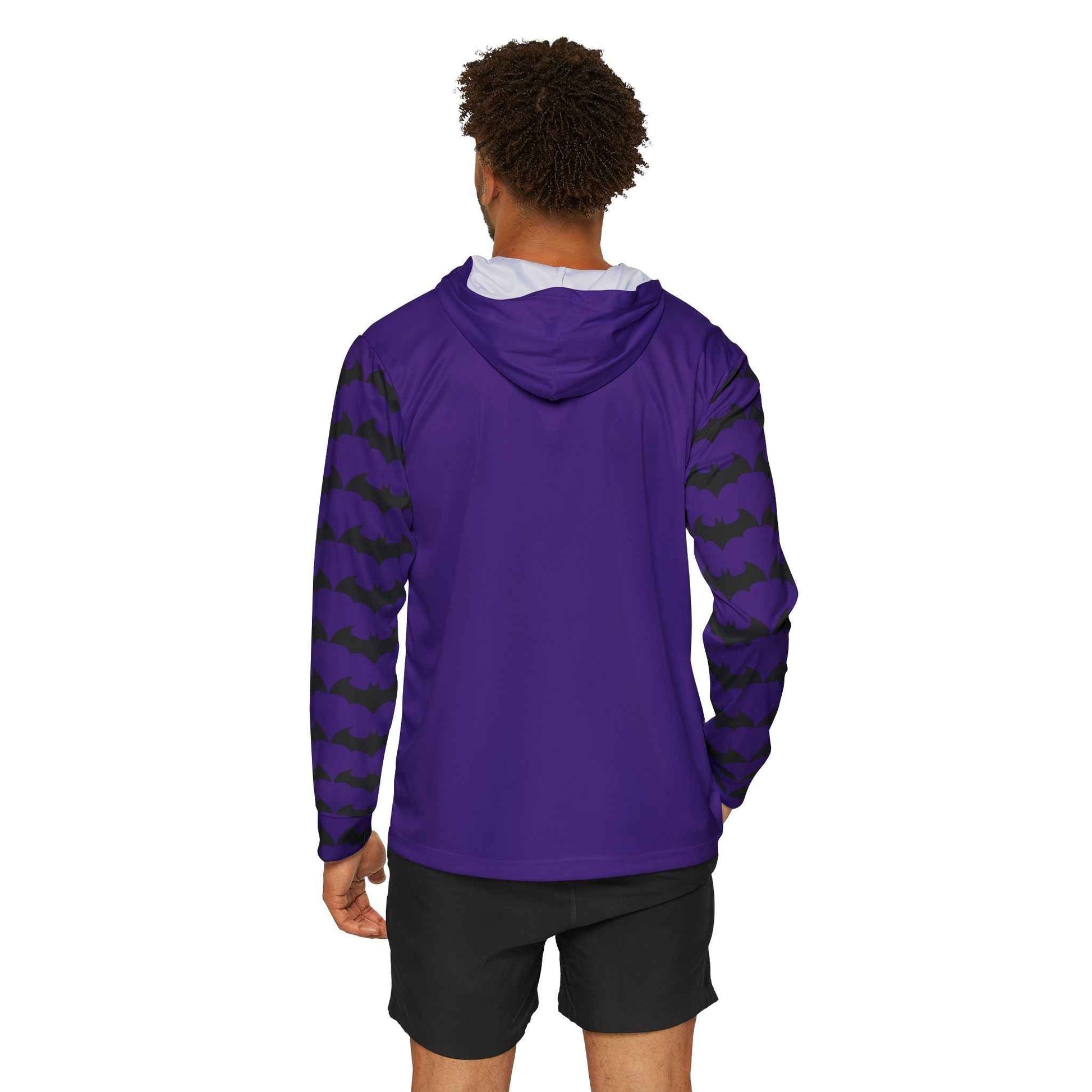 Joker Batman Hoodie Men's Sports Warmup Hoodie (AOP) Shirt