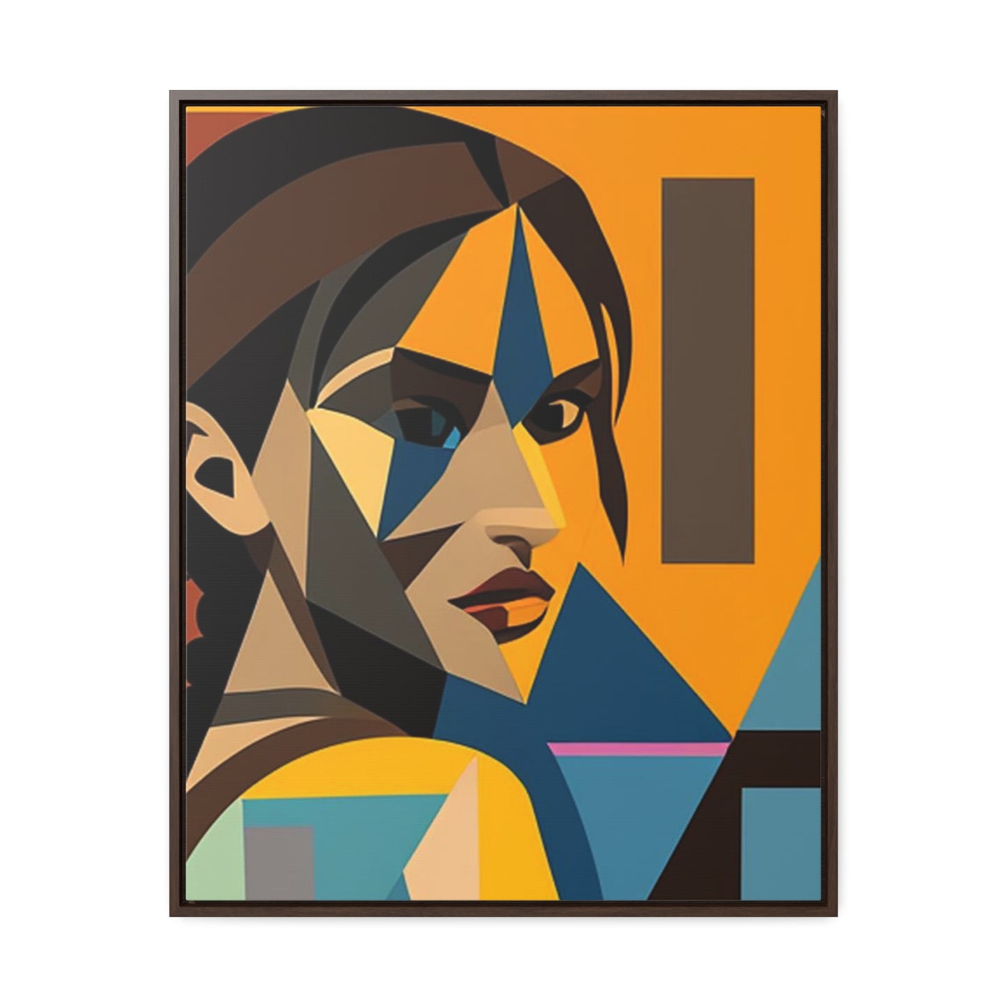 Gallery Canvas Wrap - Tomb Raider Lara Croft Vertical Frame