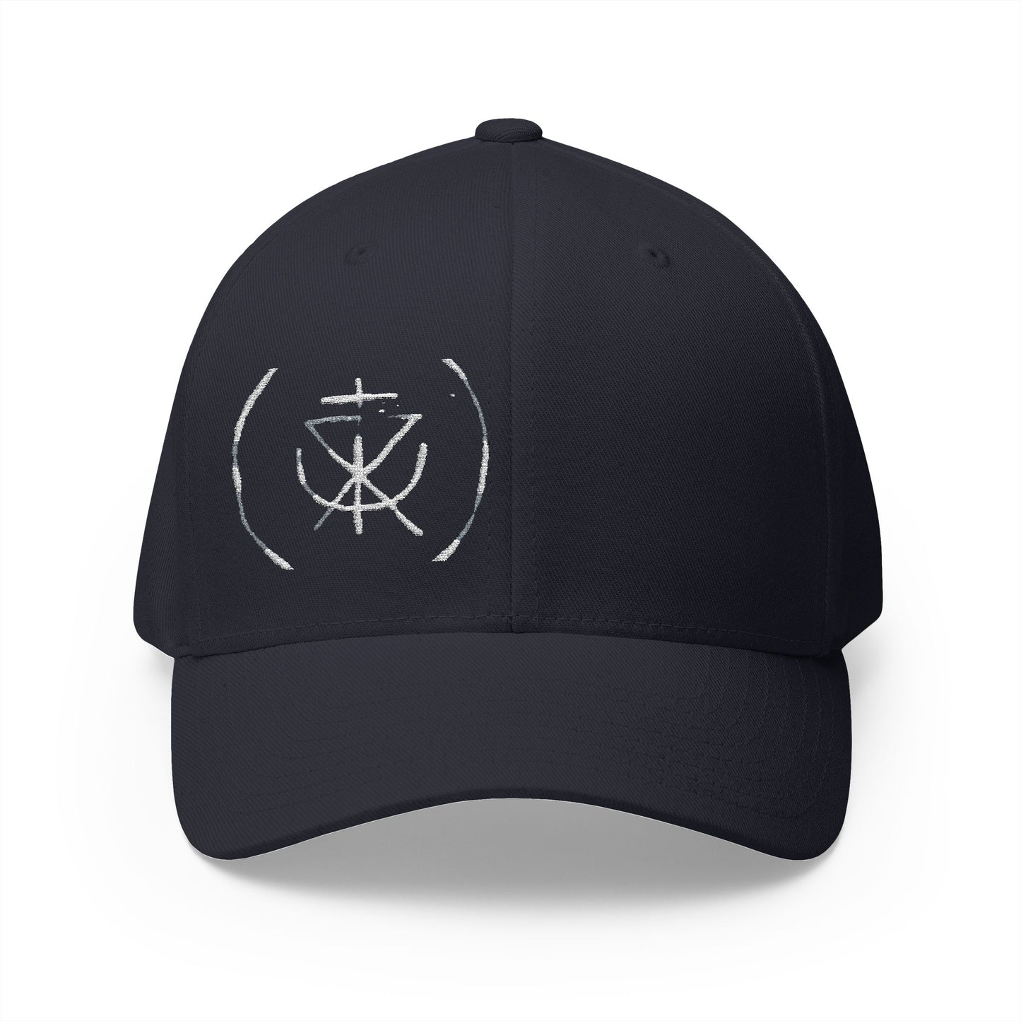 Embroidered Closed-Back Cap | Trendy Dad Hat, Fashion Accessory, Gift for Guardians, Casual Style, Dark Navy Hats