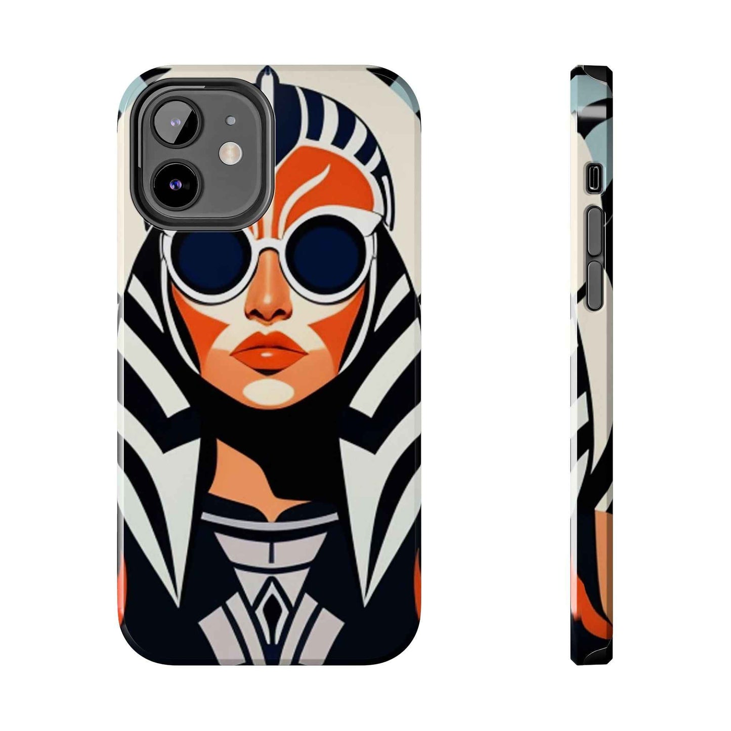 Ahsoka Tano Inspired Tough Phone Case - Star Wars Phone Case, Cute Phone Cover, Custom Phone Protector, Designer Phone Case, Personalized