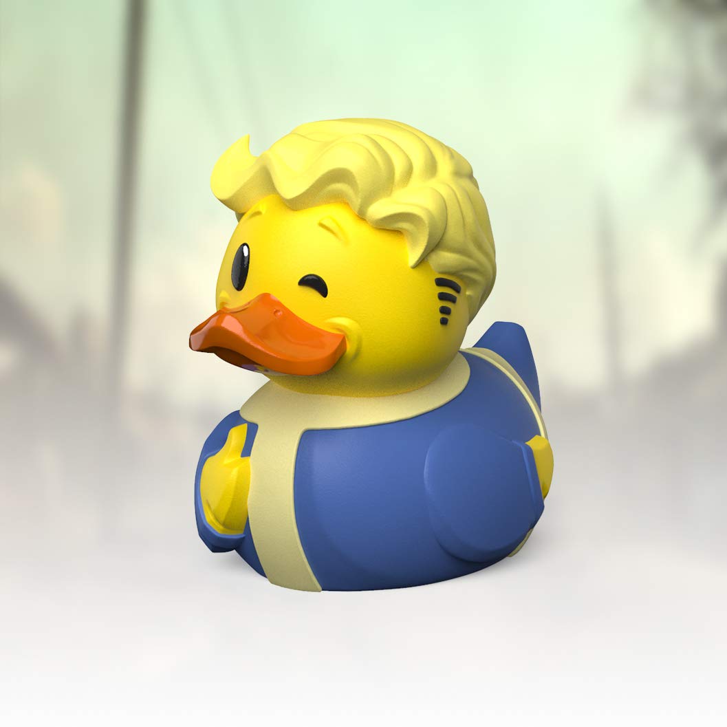 TUBBZ Boxed Edition Nuka Cola T-51 Collectable Vinyl Rubber Duck Figure - Official Fallout Merchandise - Thriller TV & Video Games