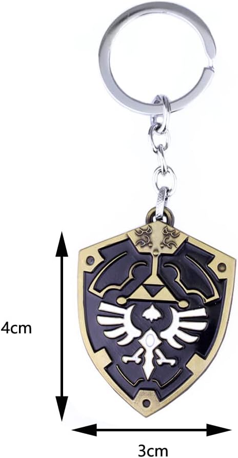 Legend of Zelda Necklace - Triforce Pendant Gift Black Chain Jewelry Set Jewelry