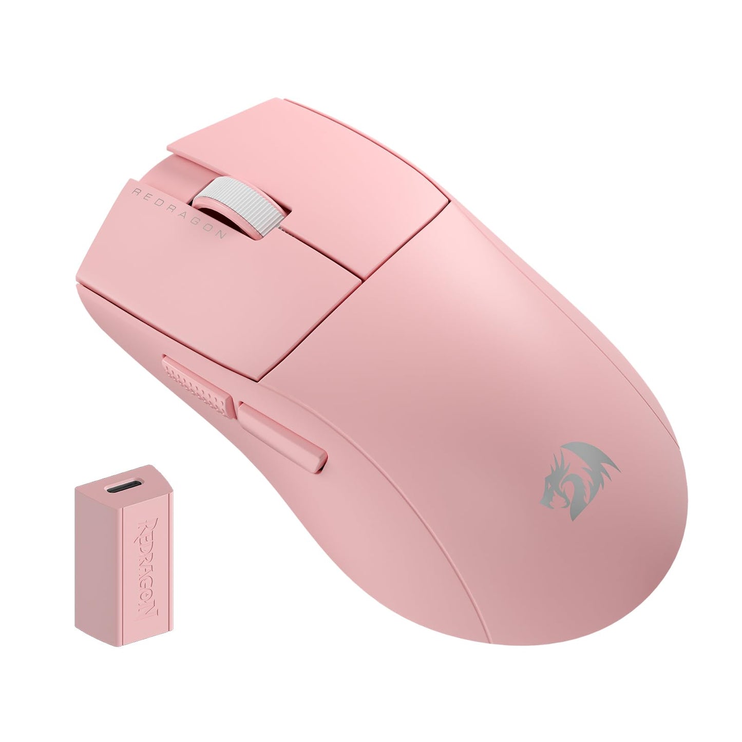 Redragon M916AK PRO 3-Mode Anime Gaming Mouse, 42G Ultra-Light 26K DPI Gaming Mouse w/Ergonomic Natural Grip Build, Full Programmable Buttons, Software Supports DIY Keybinds & DPI