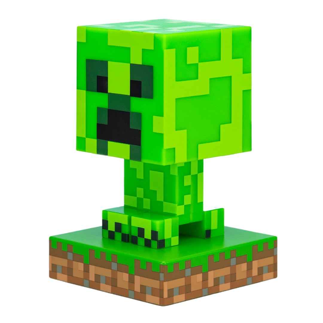 Minecraft Creeper Light - 3D Battery Powered Nightlight | Officially Licensed Lamp Home Decor