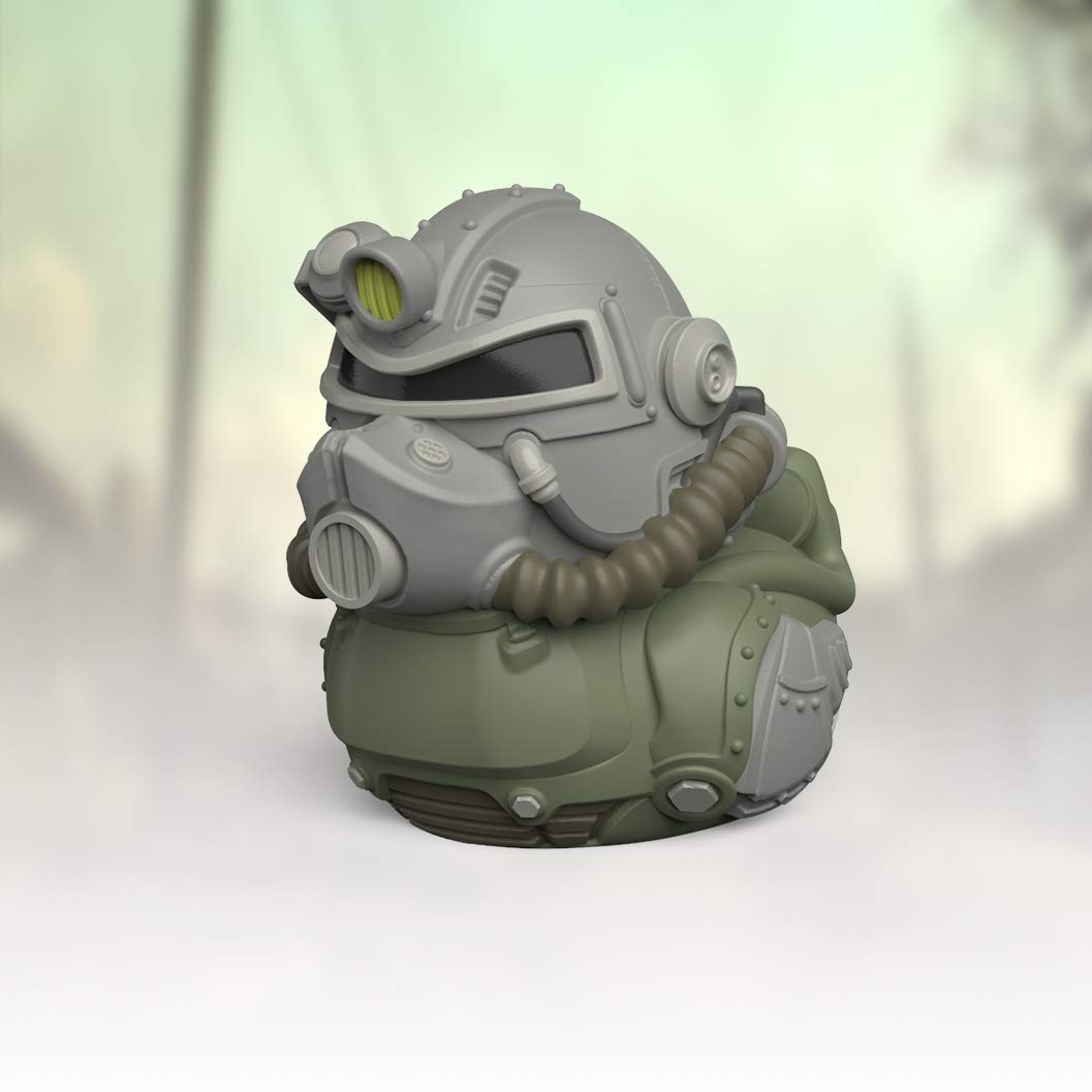 TUBBZ Boxed Edition Nuka Cola T-51 Collectable Vinyl Rubber Duck Figure - Official Fallout Merchandise - Thriller TV & Video Games