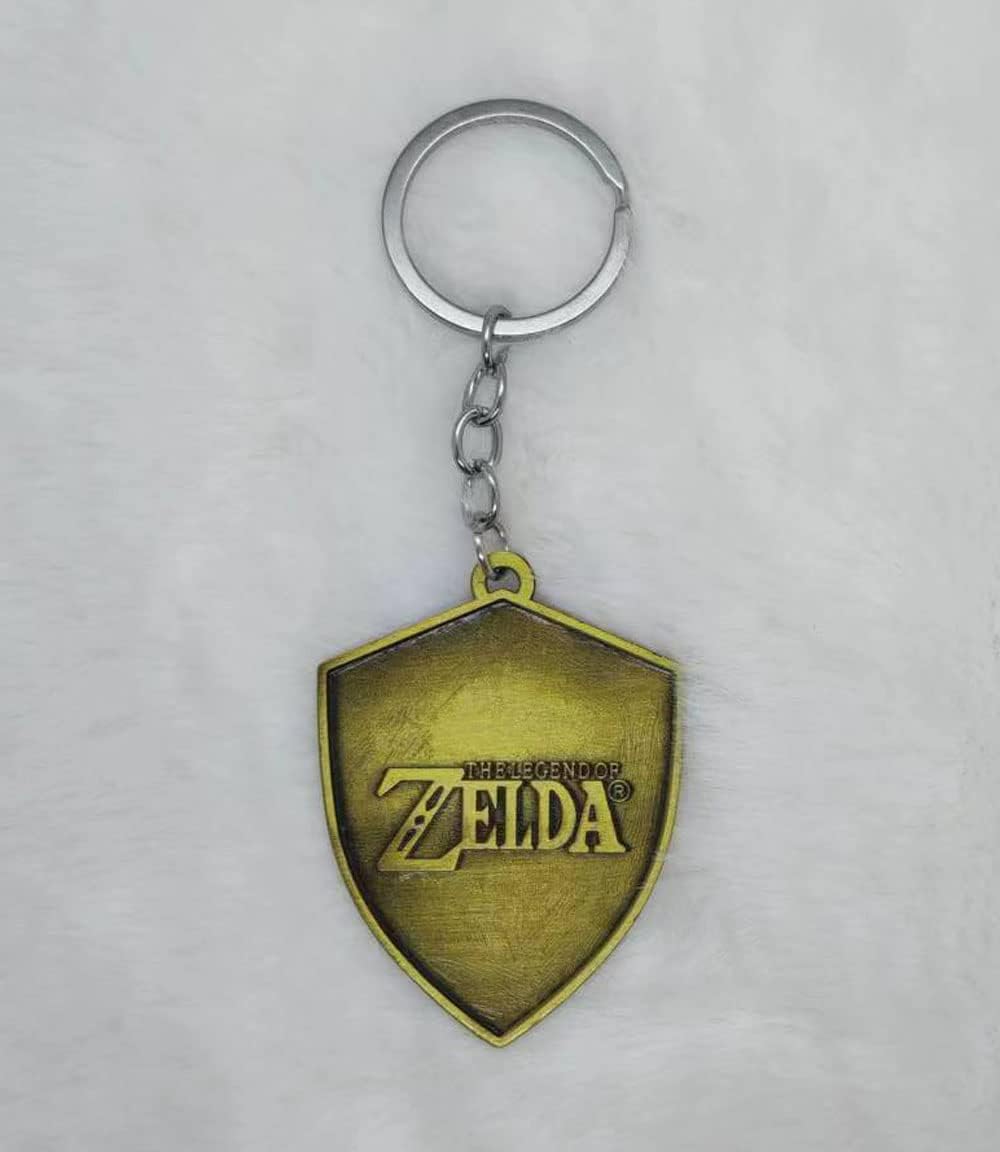 Legend of Zelda Necklace - Triforce Pendant Gift Black Chain Jewelry Set Jewelry