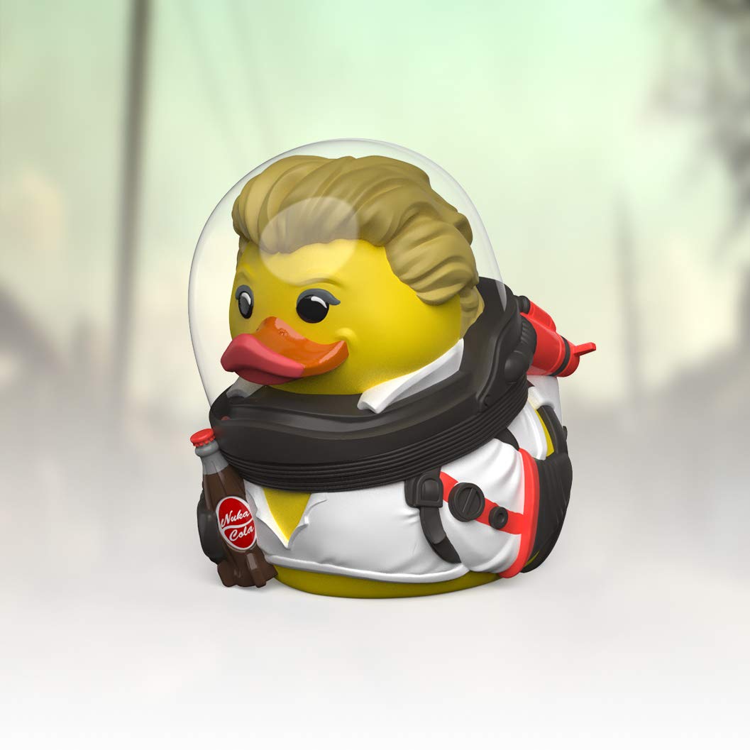 TUBBZ Boxed Edition Nuka Cola T-51 Collectable Vinyl Rubber Duck Figure - Official Fallout Merchandise - Thriller TV & Video Games