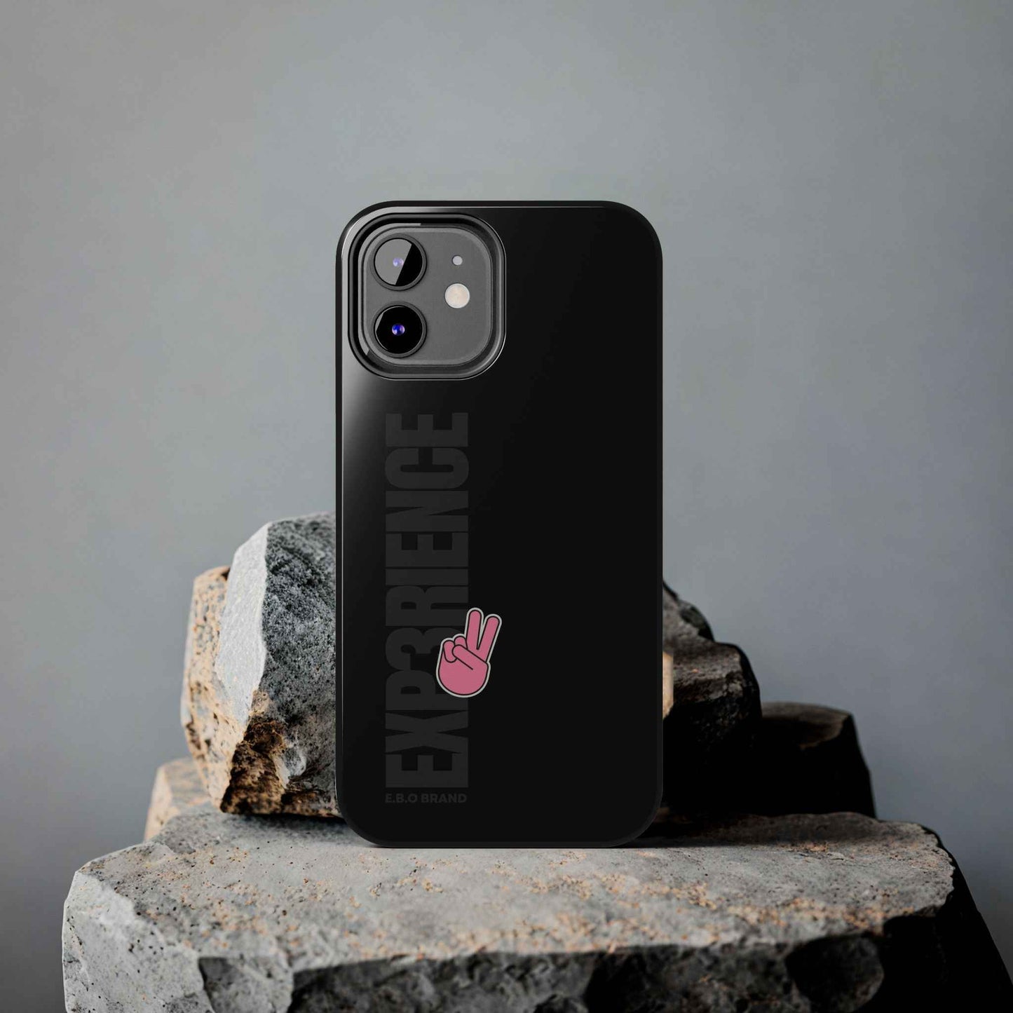 Tough Phone Cases Experience Gaming with E B O Brand Logo - Durable Heavy Duty Protective Phone Cover Phone Case