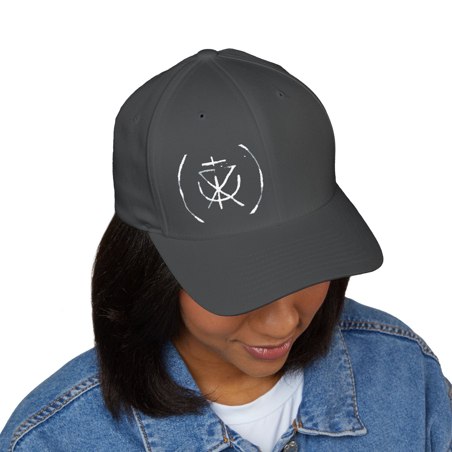 Embroidered Closed-Back Cap | Trendy Dad Hat, Fashion Accessory, Gift for Guardians, Casual Style, Hats