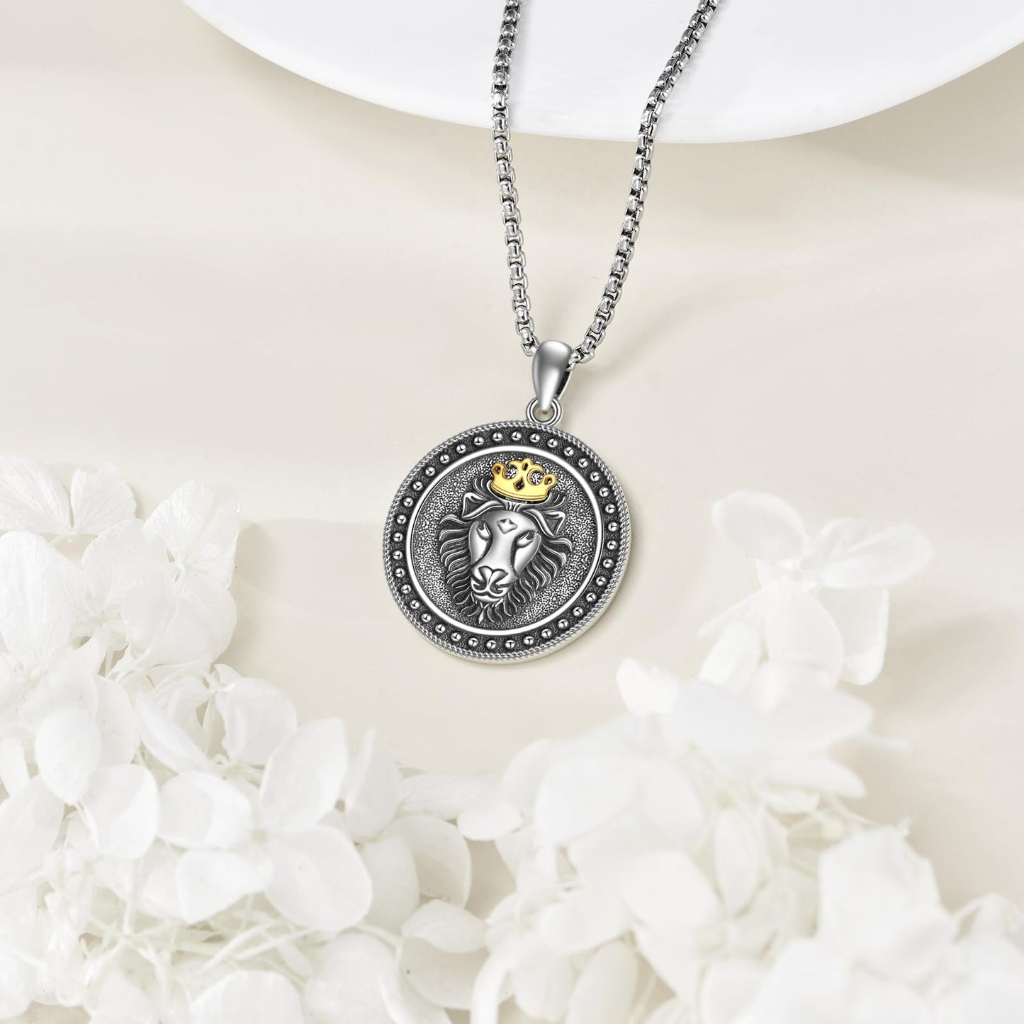 Viking Necklace for Men Sterling Silver Arrowhead/Therian/Raven/Thors Hammer Pendant Necklaces Jewelry Gifts for Men Women