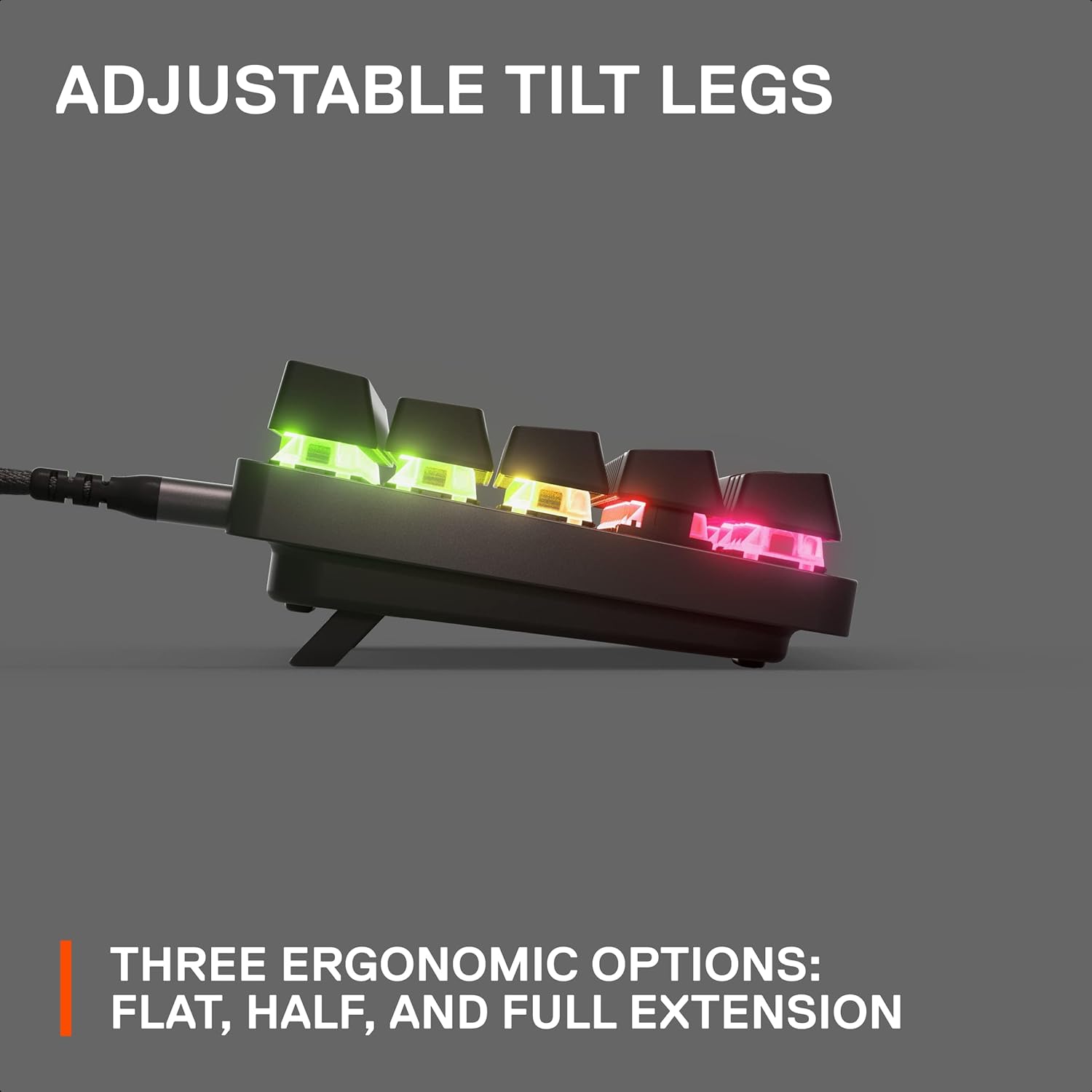 Gaming Keyboard Mechanical RGB With Adjustable Actuation β SteelSeries Apex Pro Wired Gaming Accessories