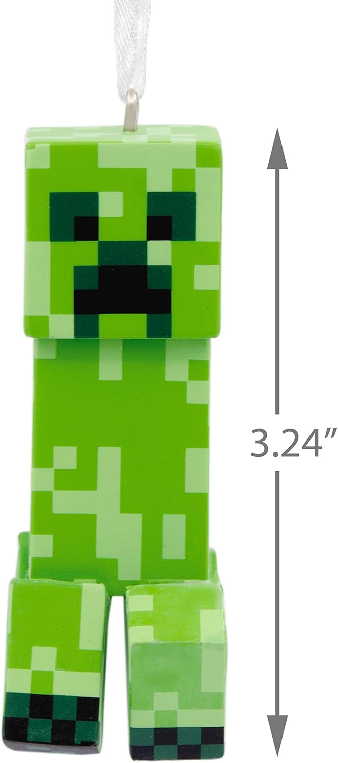 Hallmark Minecraft Steve in Diamond Armor Christmas Ornament
