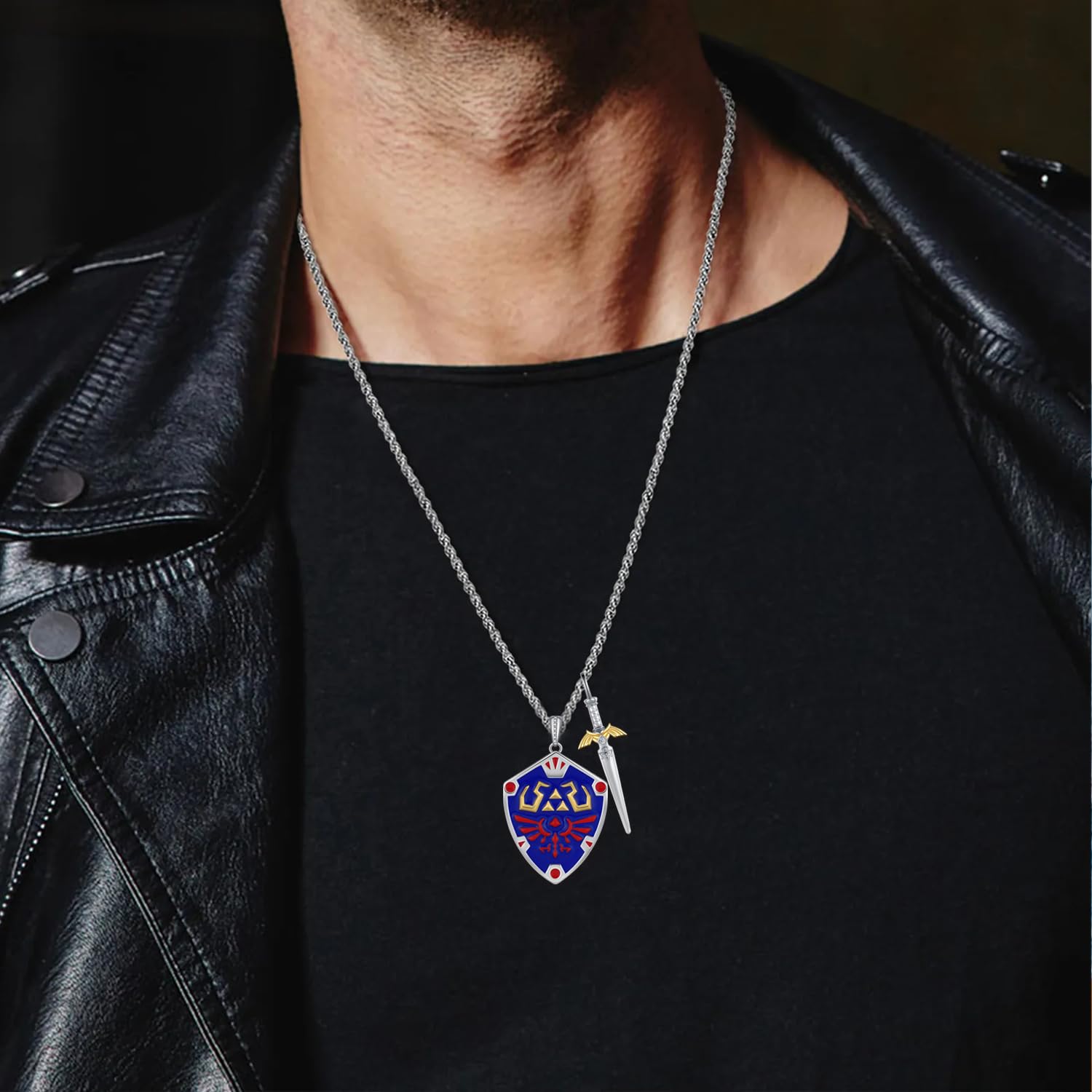 Master Sword Necklace – Sterling Silver Link Sword Pendant | Hyrule Warriors Jewelry Jewelry