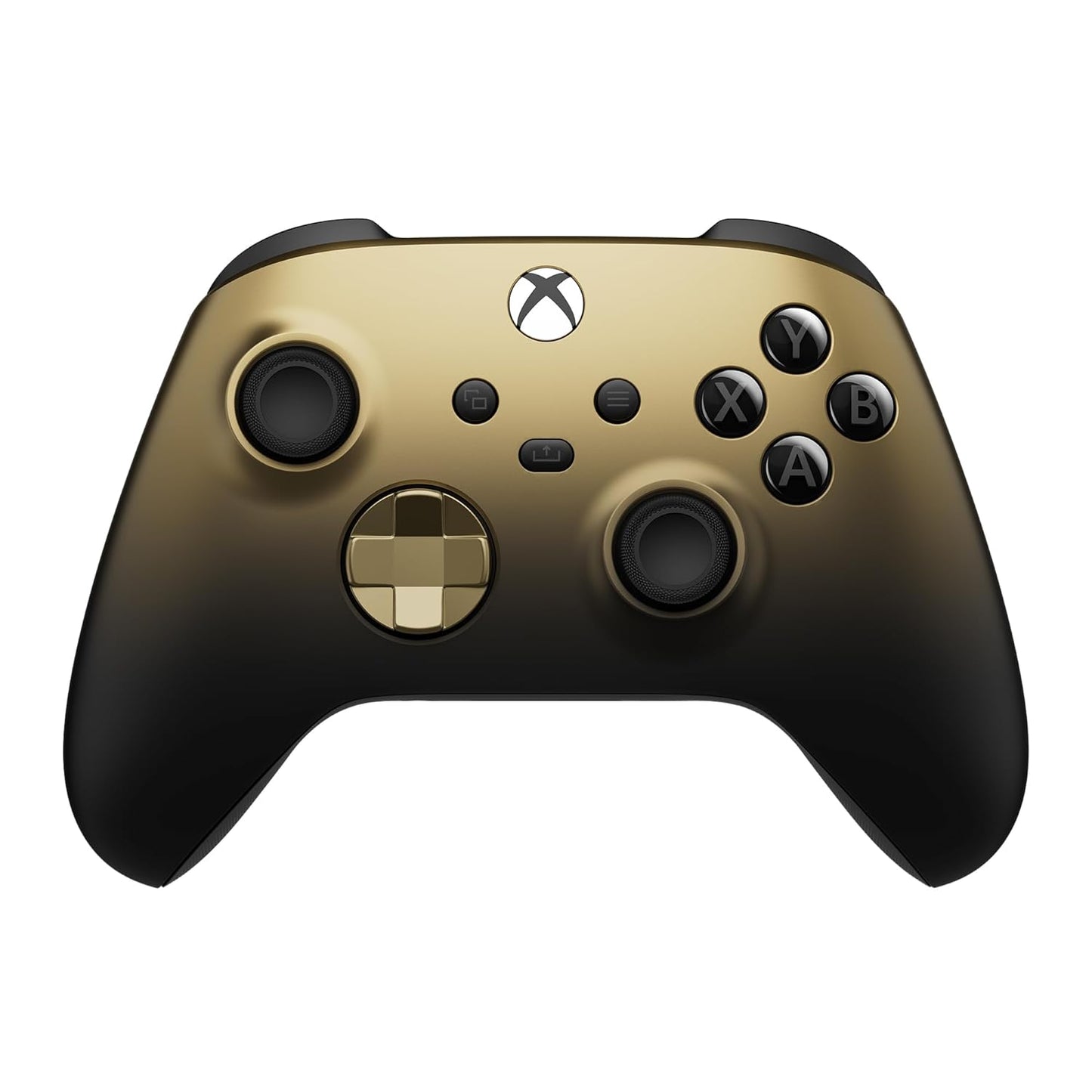 Xbox Wireless Controller - Shock Blue Gamepad With Bluetooth, USB-C & Hybrid D-Pad Gold Shadow Gaming Accessories