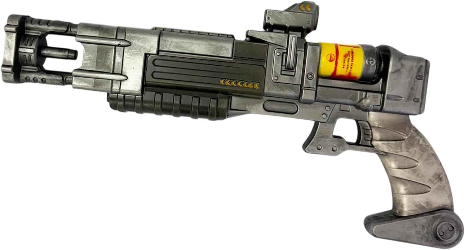 Foam Pistol Replica – Retro Sci-Fi Prop Gun | Lightweight EVA Cosplay Sidearm Collectible