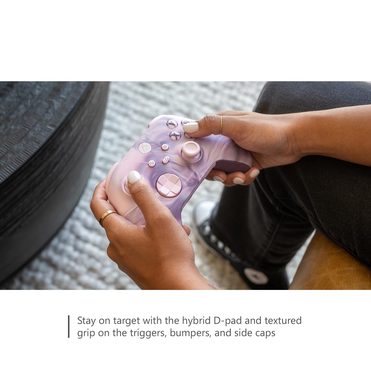 Xbox Wireless Controller - Shock Blue Gamepad With Bluetooth, USB-C & Hybrid D-Pad Gaming Accessories