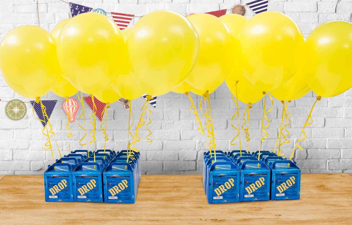 Loot Drop Party Favors - Military Supply Boxes | Gaming Birthday Kit & Balloons Toy
