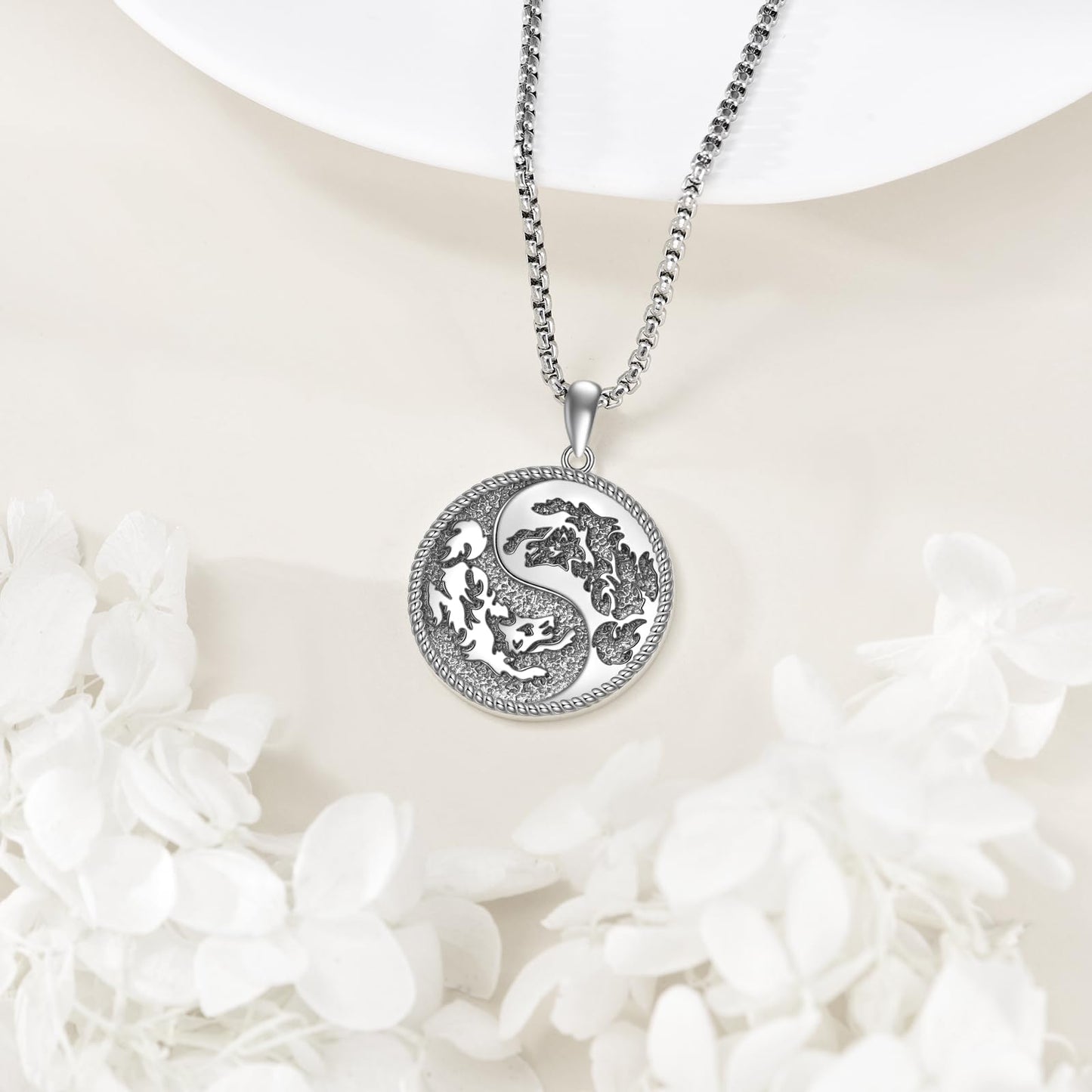 Viking Necklace for Men Sterling Silver Arrowhead/Therian/Raven/Thors Hammer Pendant Necklaces Jewelry Gifts for Men Women