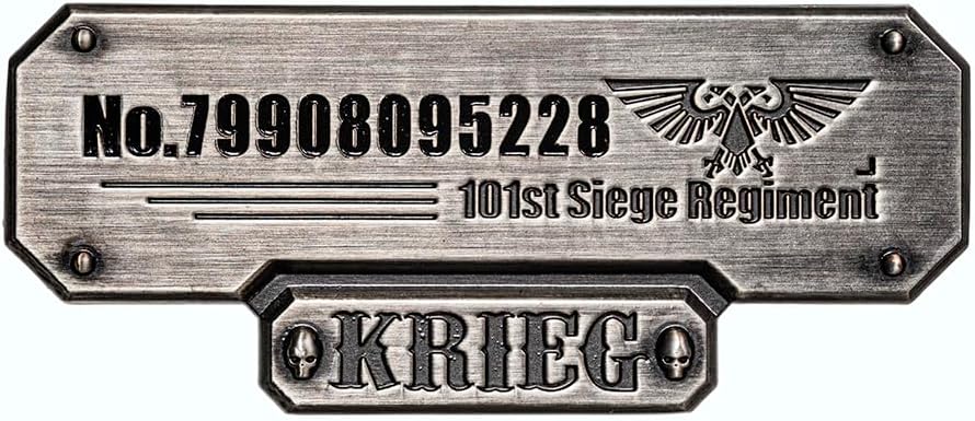 Starforged Astra Militarum Death Korps of Krieg Siege Regiment BackPack Warhammer 40K Computer Bag
