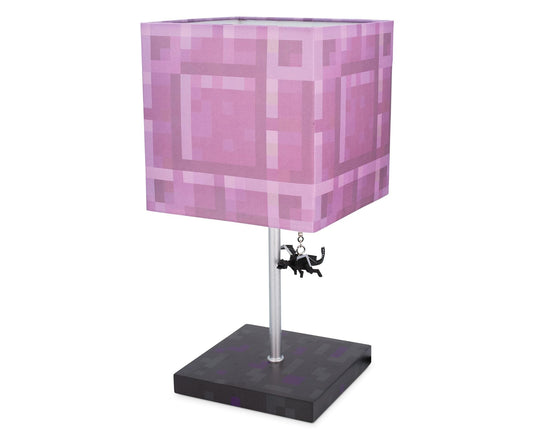 Minecraft Nether Portal Lamp – Ender Dragon Pull Desk Lamp with LED Mood Light Home Decor