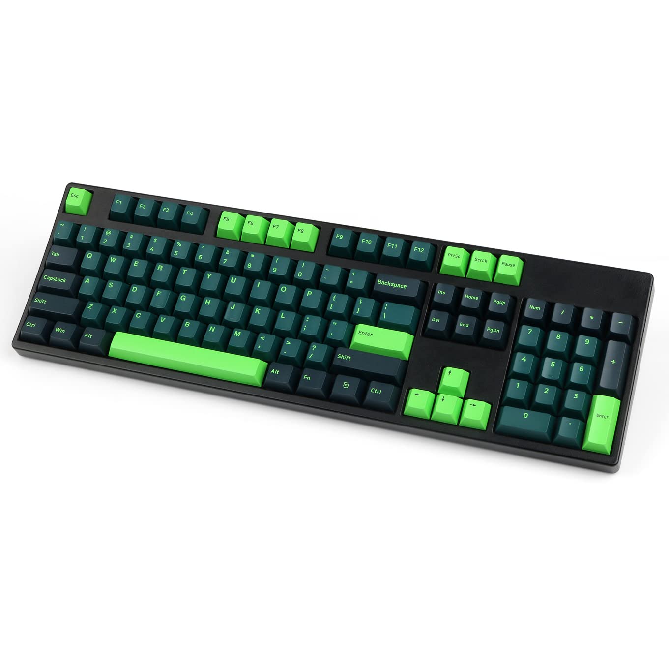 GTSP 61 Keycaps 60 Percent, Ducky One 2 Mini Keycaps for Mechanical Keyboard OEM Profile RGB PBT Keycap Set with Key Puller for Cherry MX Switches SK 61/Joker (Only keycaps) Blue
