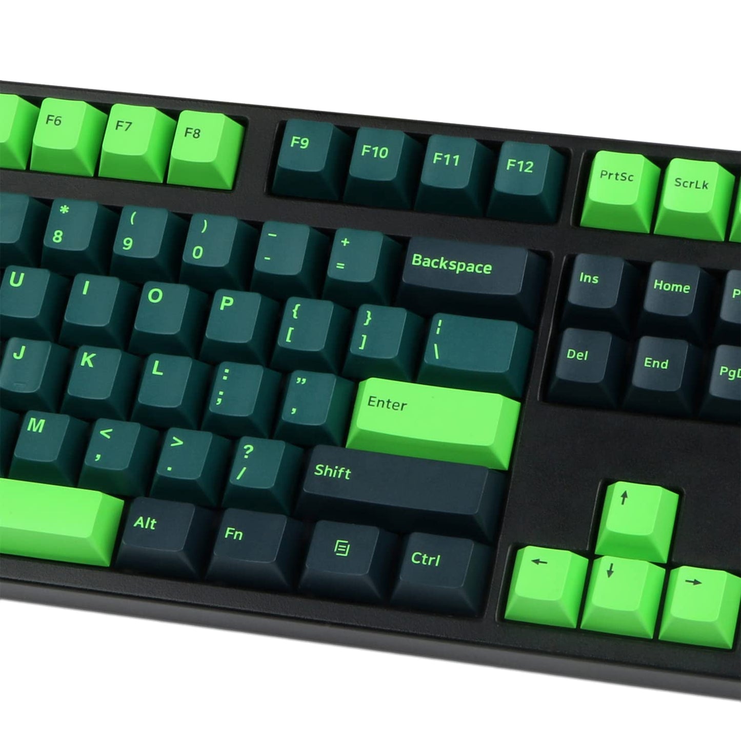 GTSP 61 Keycaps 60 Percent, Ducky One 2 Mini Keycaps for Mechanical Keyboard OEM Profile RGB PBT Keycap Set with Key Puller for Cherry MX Switches SK 61/Joker (Only keycaps) Blue