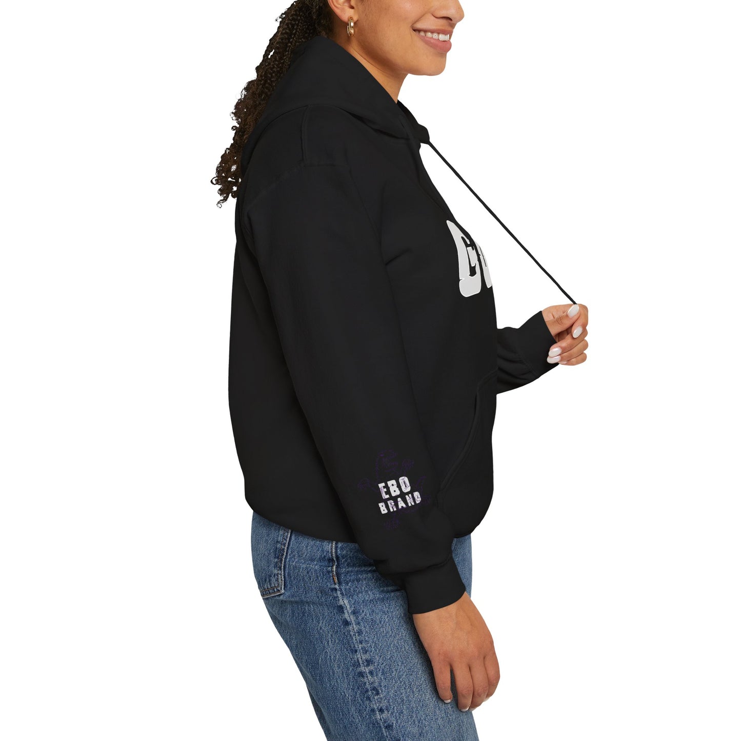Godzilla Design Hoodie, Unique Kaiju Sweatshirt, Monster Movie Fan Gift, Cosplay Costume, Anime Inspired Pullover, Trendy Streetwear Top side view