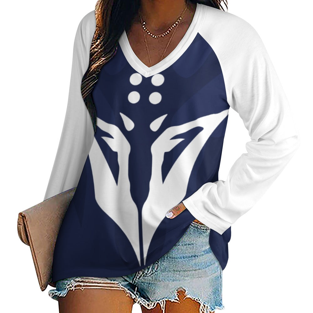 House of Wolves Women's Long sleeve loose tee